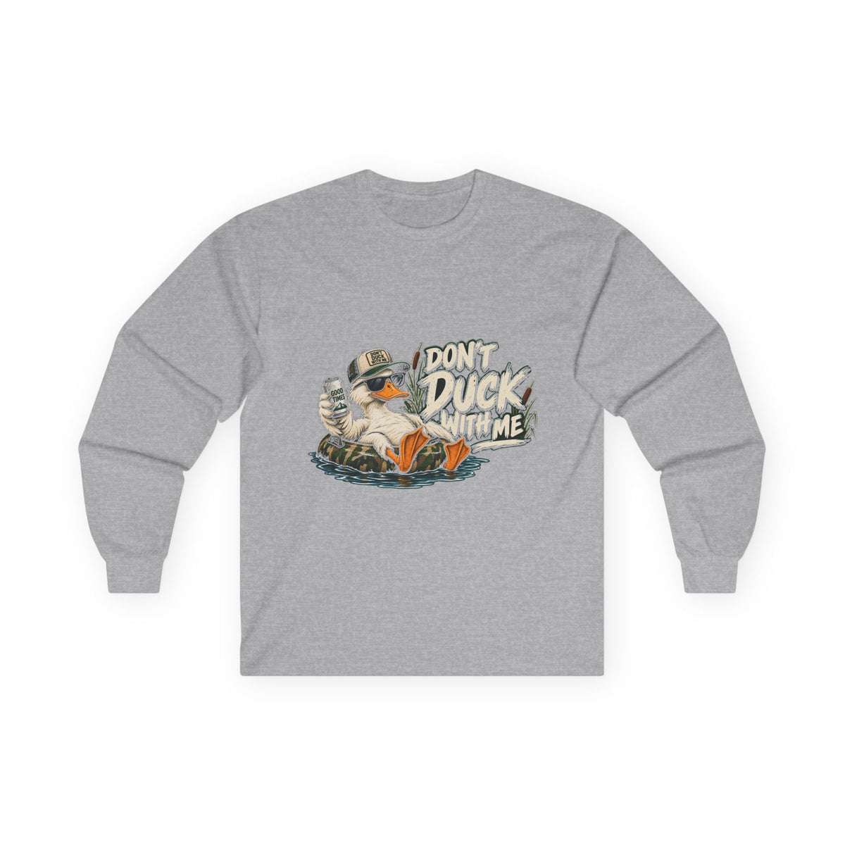 Duck With Me Camo - Unisex Ultra Cotton Long Sleeve Tee