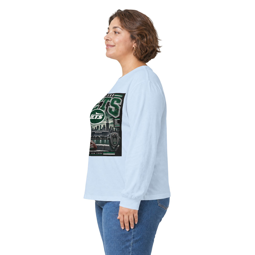 New York Jets Skyline - Unisex Ultra Cotton Long Sleeve Tee