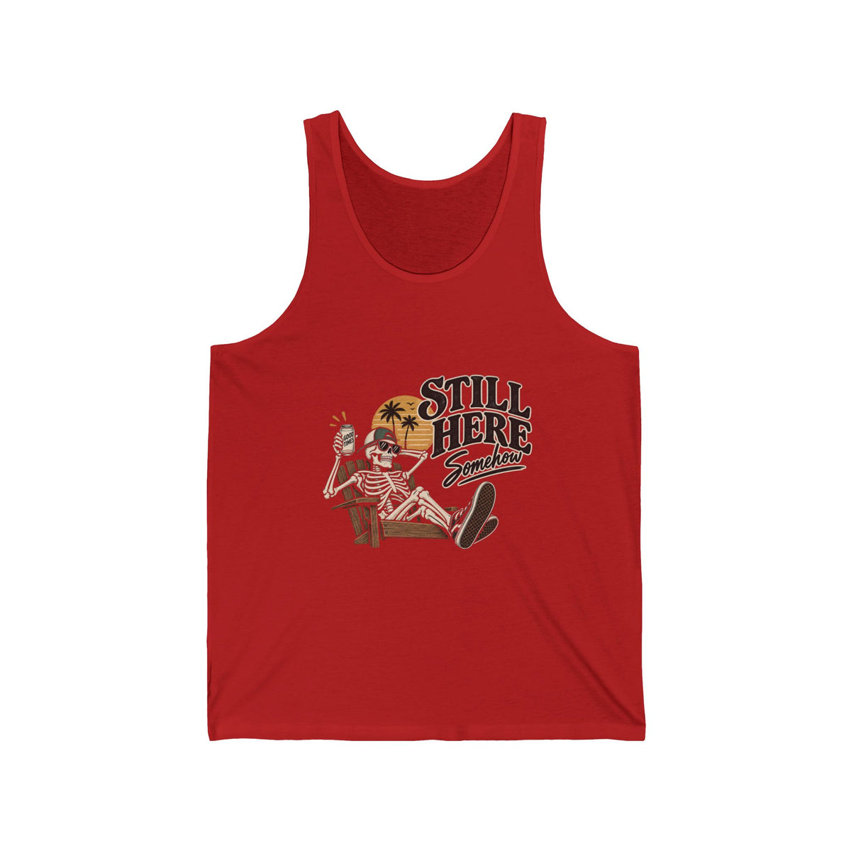 Still Here Somehow - Athletic Tank