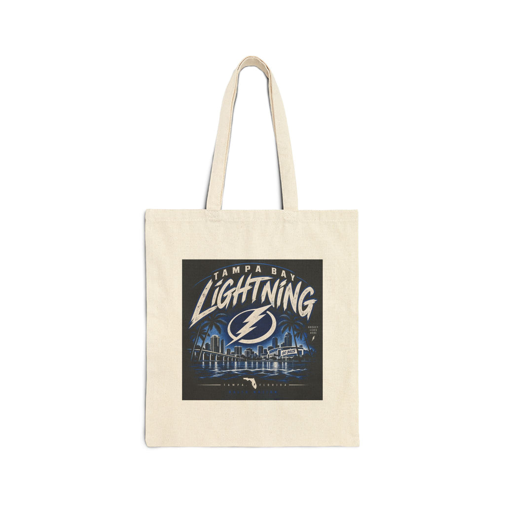 Lightning Strike Tampa Bay - Canvas Tote