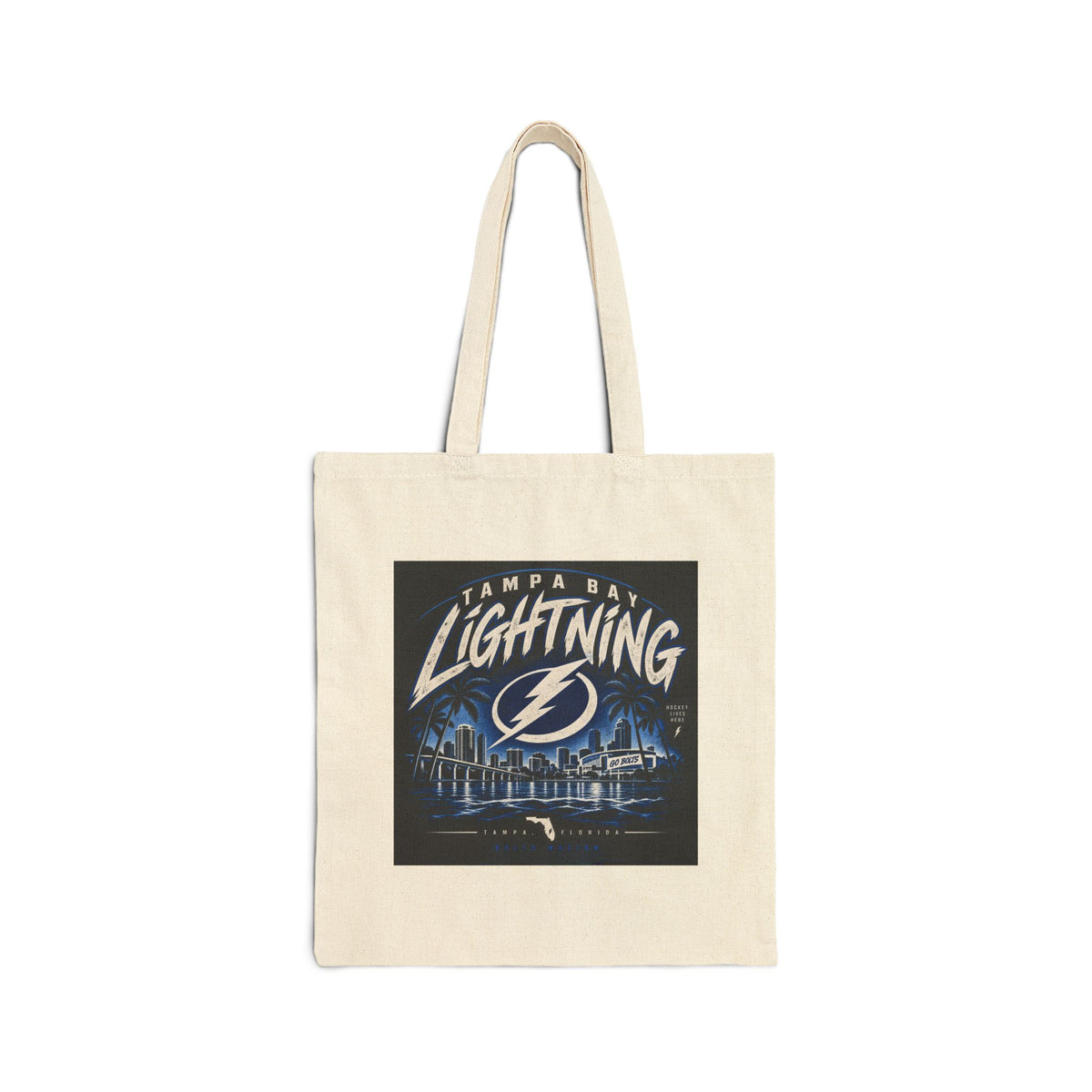 Lightning Strike Tampa Bay - Canvas Tote