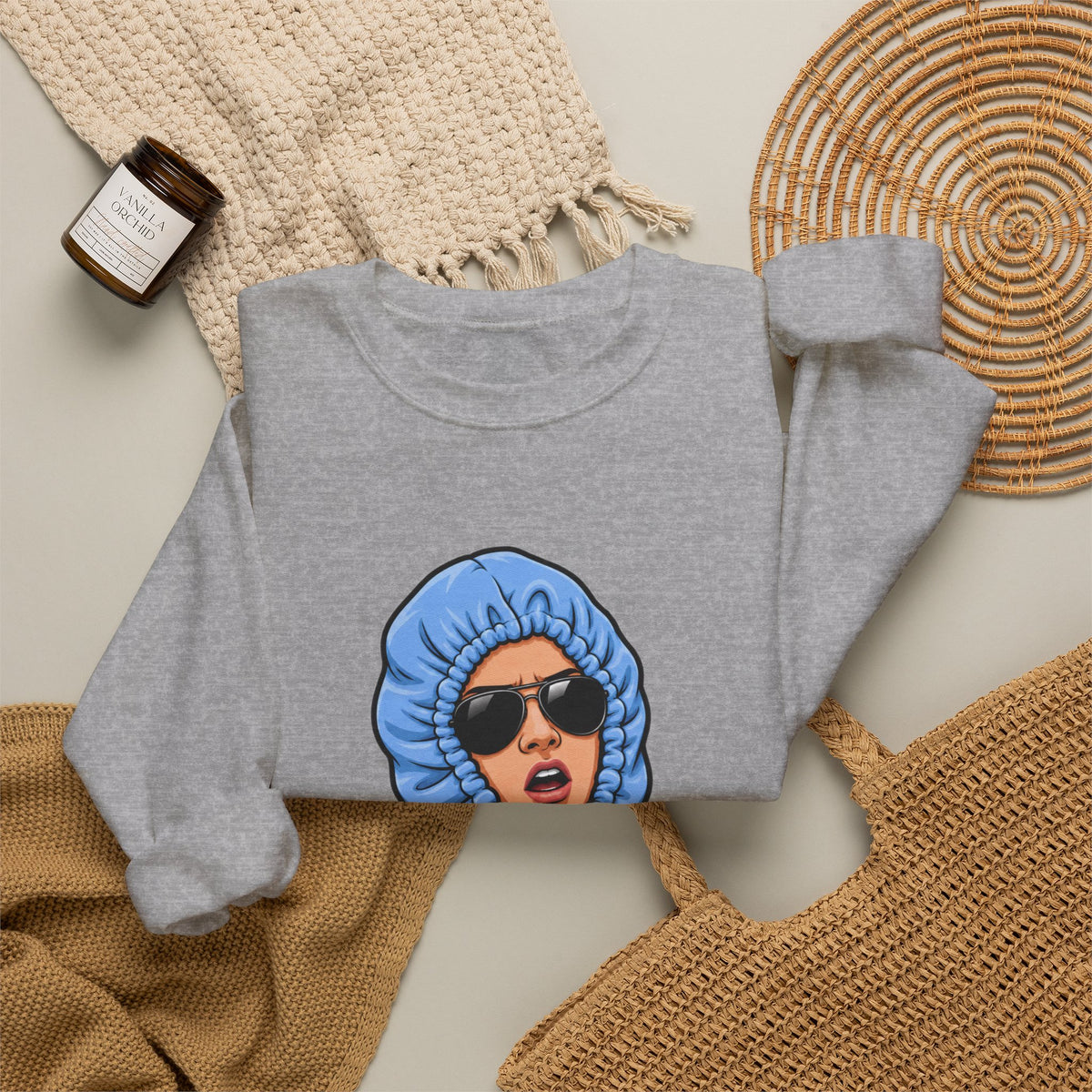 She Doesn't Even Go Here - Crewneck Sweatshirt