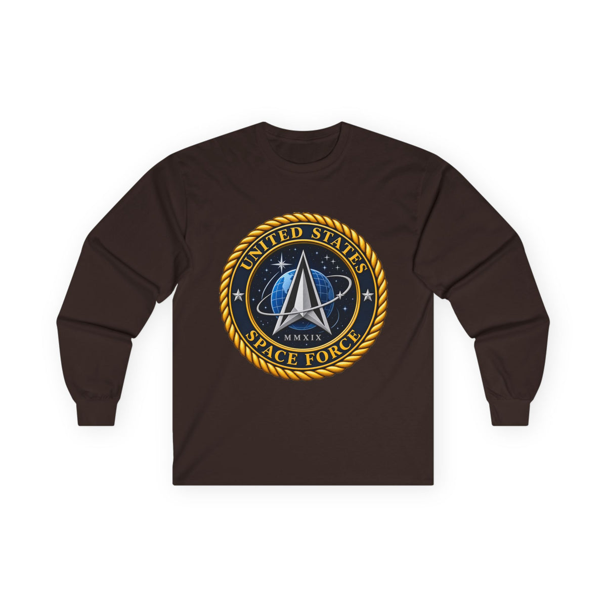 U.S. Space Force Emblem - Unisex Ultra Cotton Long Sleeve Tee