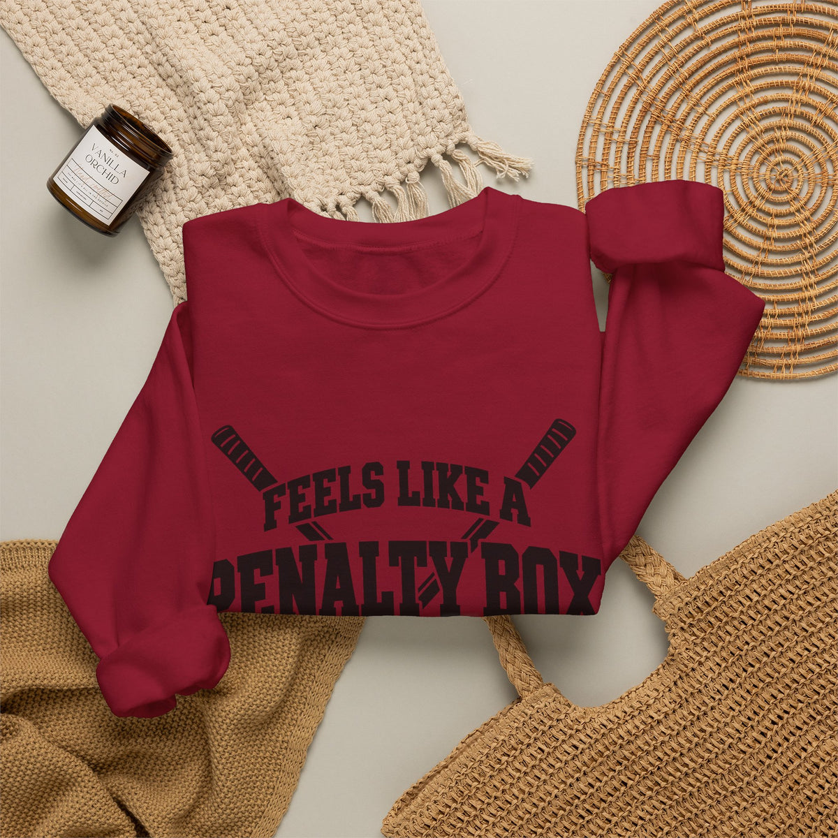 Penalty Box Night - Crewneck Sweatshirt