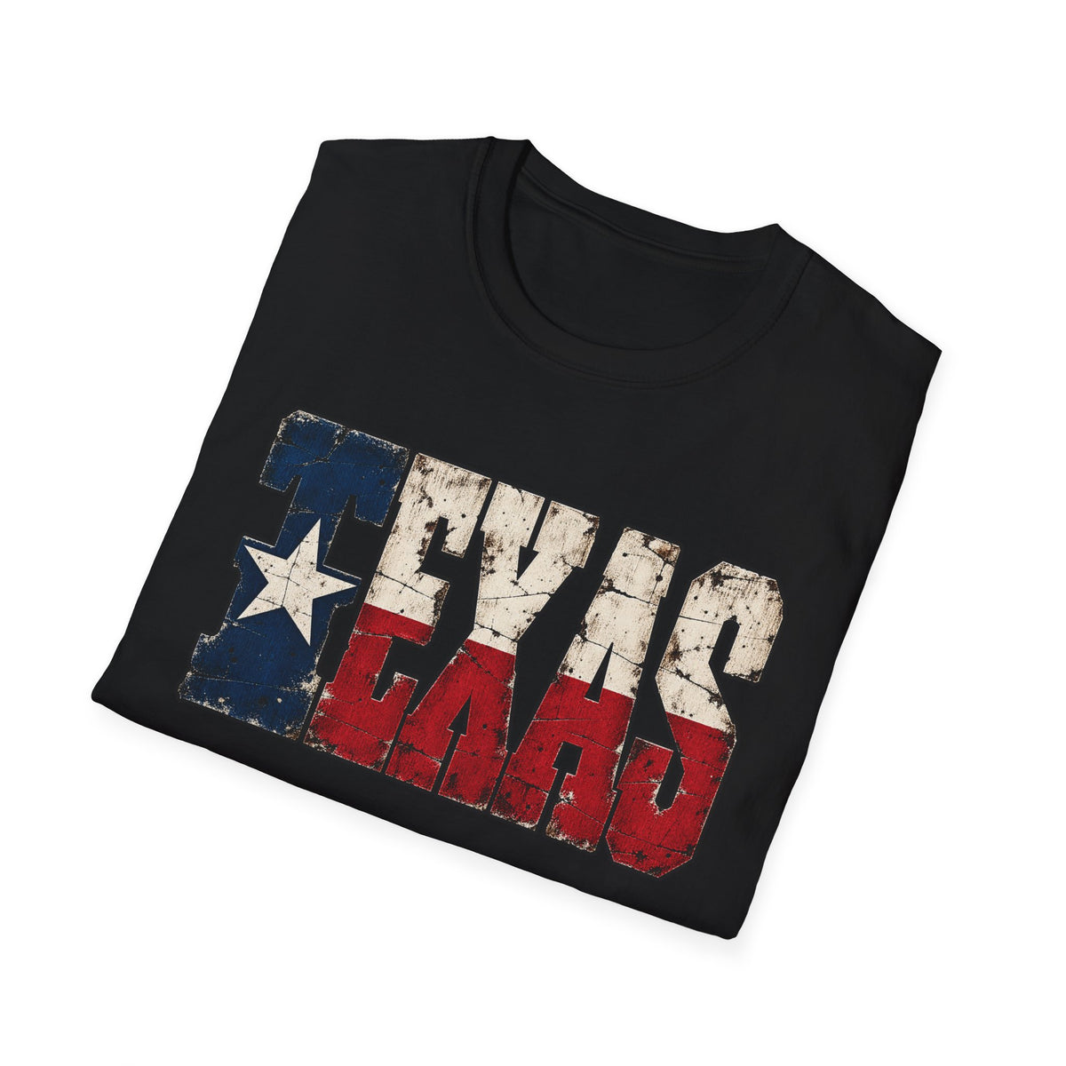 Texas Flag Block Letters - Classic Tee