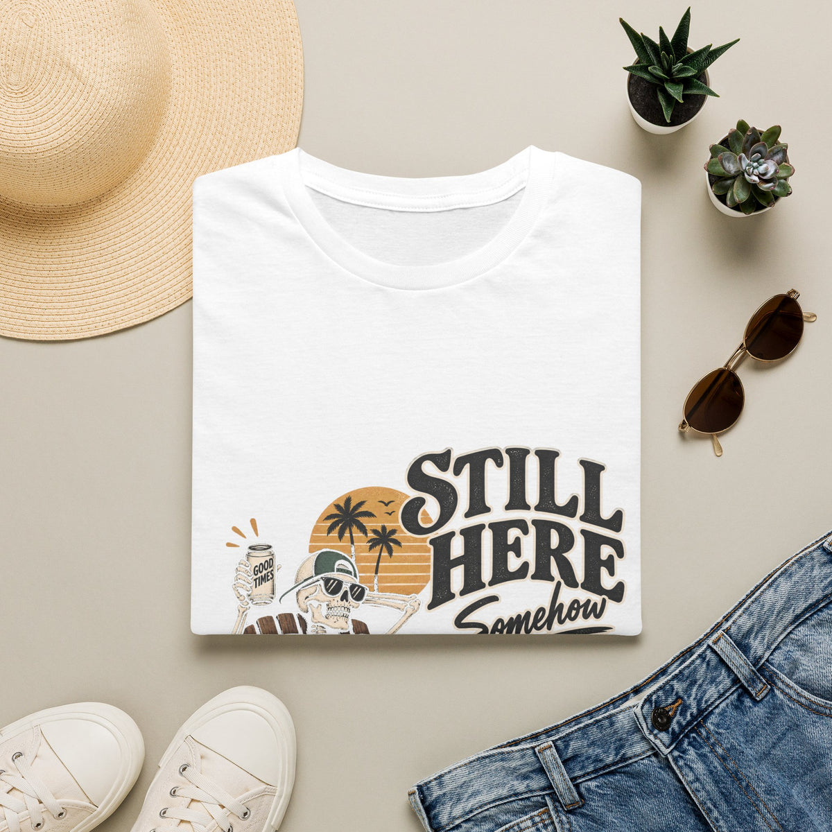 Still Here Somehow - Classic Tee