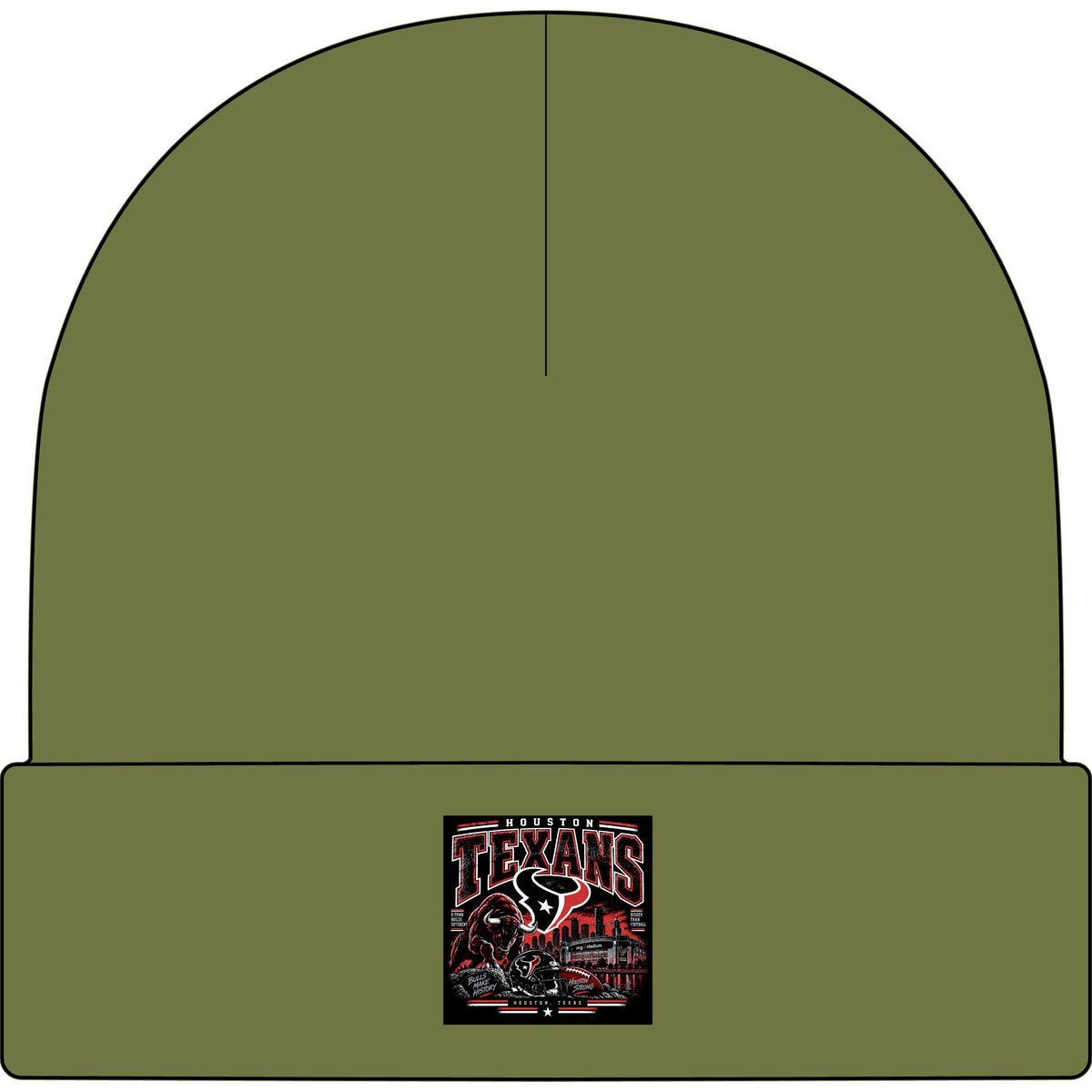 Houston Texans Gridiron Glory - AS Colour 1107 Cuff Beanie