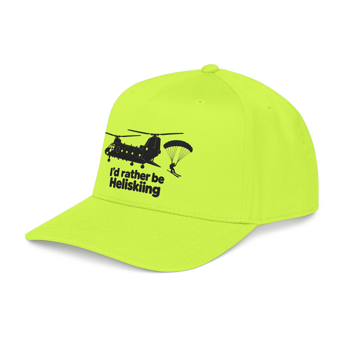 Id Rather Be Heliskiing - OTTO Baseball Hat
