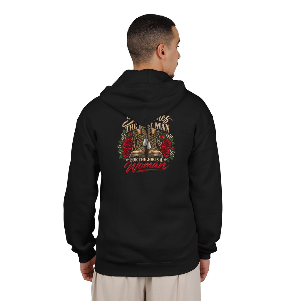 Best Man for the Job - Full-Zip Hooded Sweatshirt