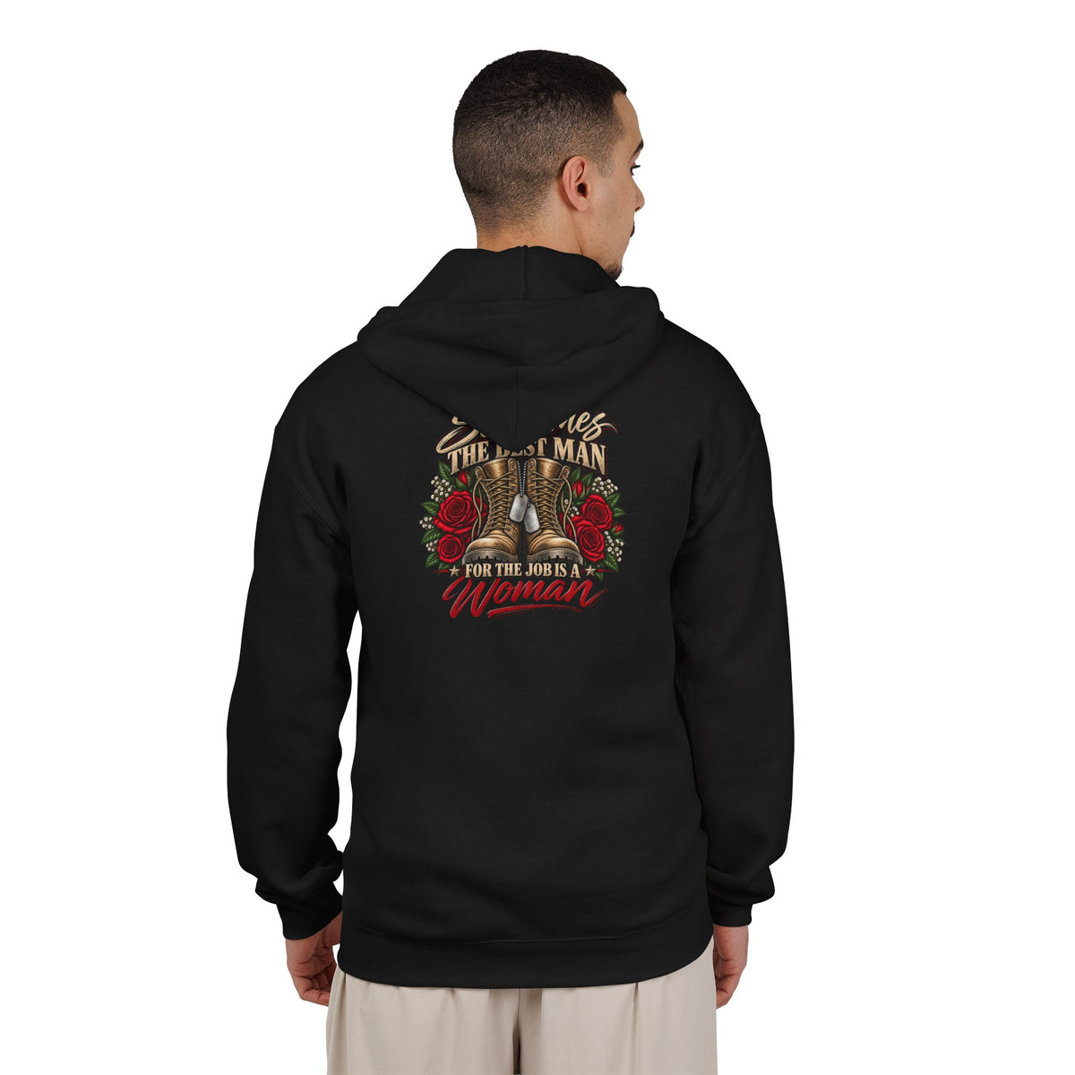 Best Man for the Job - Full-Zip Hooded Sweatshirt