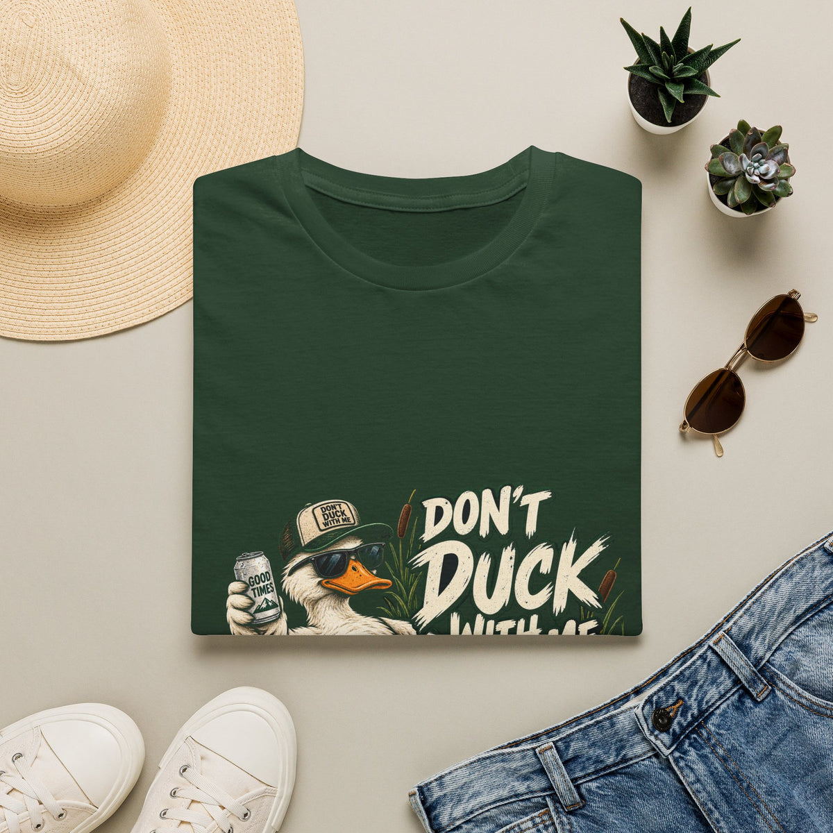 Duck With Me Camo - Classic Tee