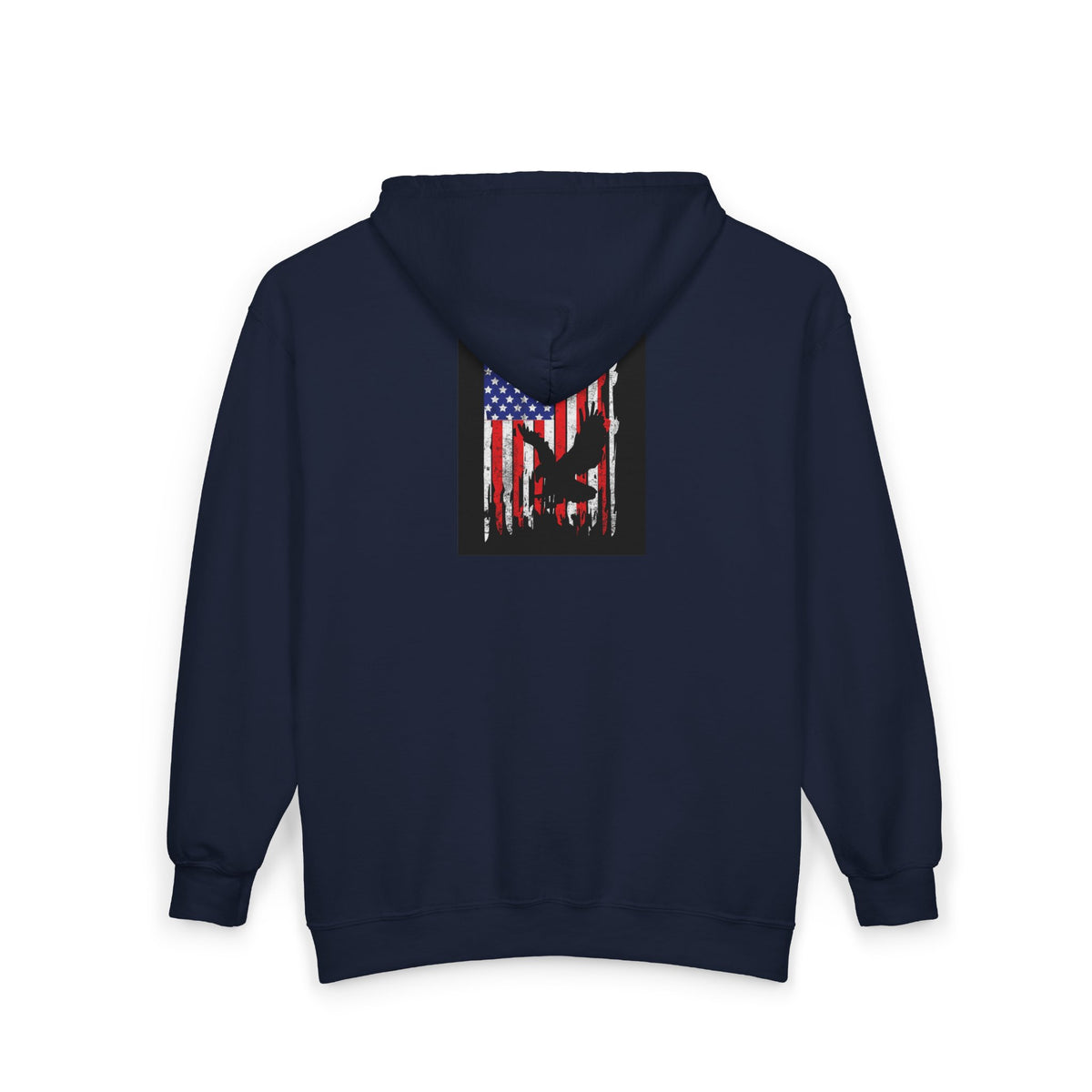 Old Glory Eagle - Full-Zip Hooded Sweatshirt