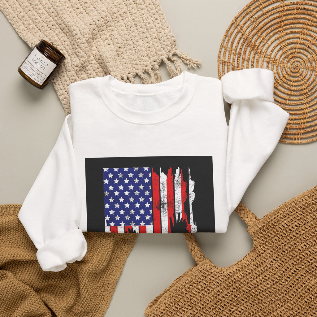 Old Glory Eagle - Crewneck Sweatshirt