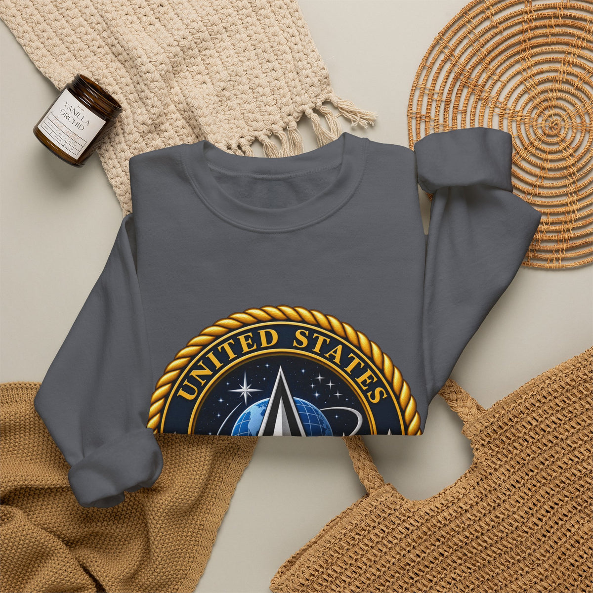 U.S. Space Force Emblem - Crewneck Sweatshirt
