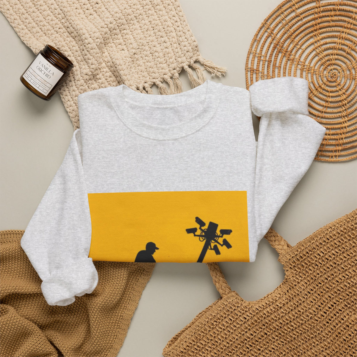 Surveillance Sabotage Tee - Crewneck Sweatshirt