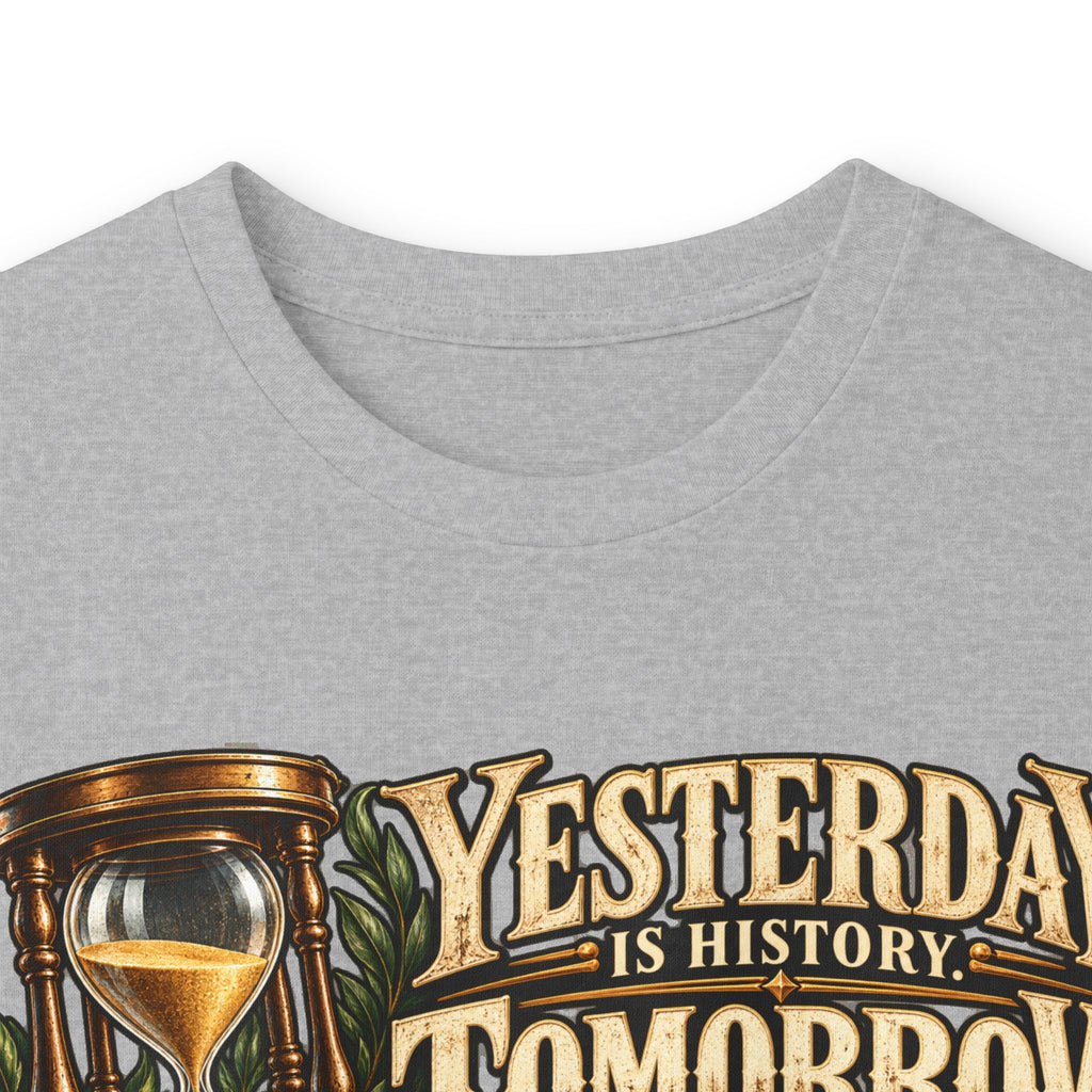 Yesterday Tomorrow Today - Transparent - Unisex Ultra Cotton Long Sleeve Tee