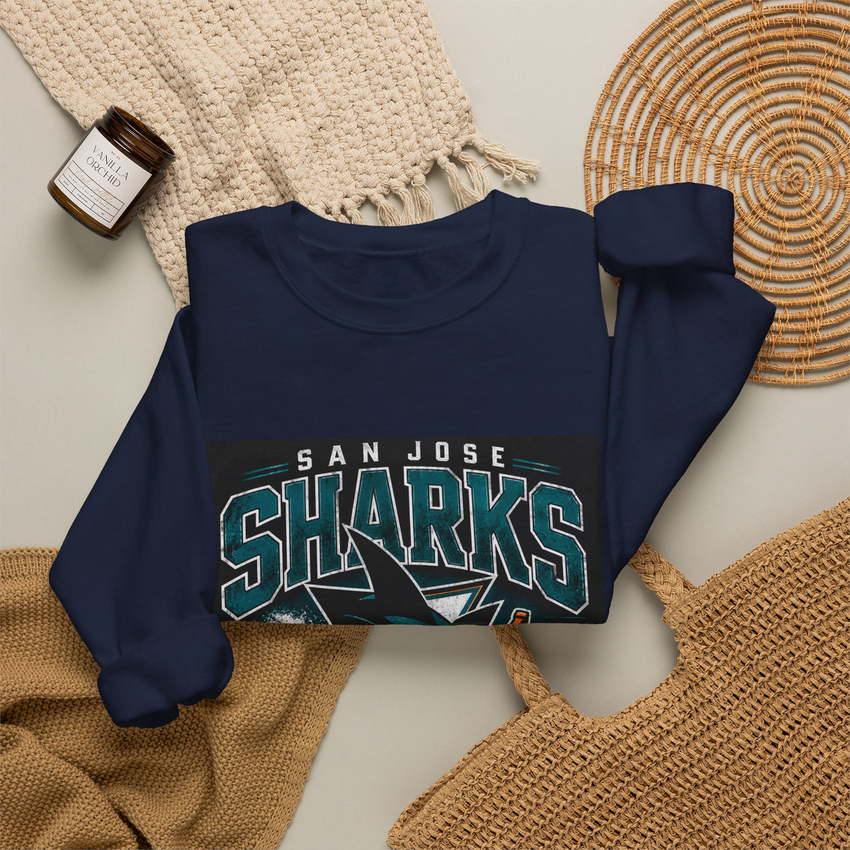 San Jose Sharks - Crewneck Sweatshirt