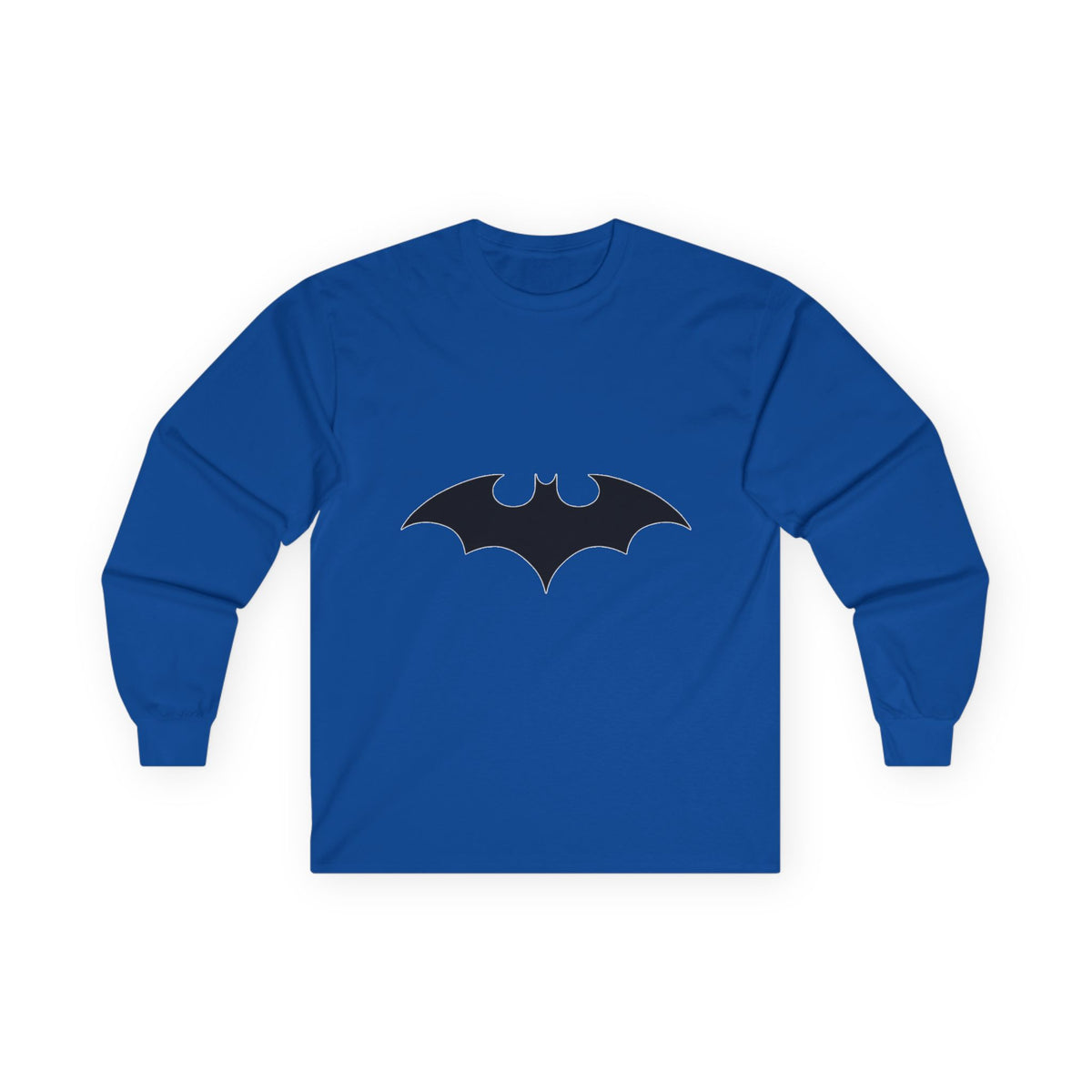 Midnight Bat Emblem - Unisex Ultra Cotton Long Sleeve Tee