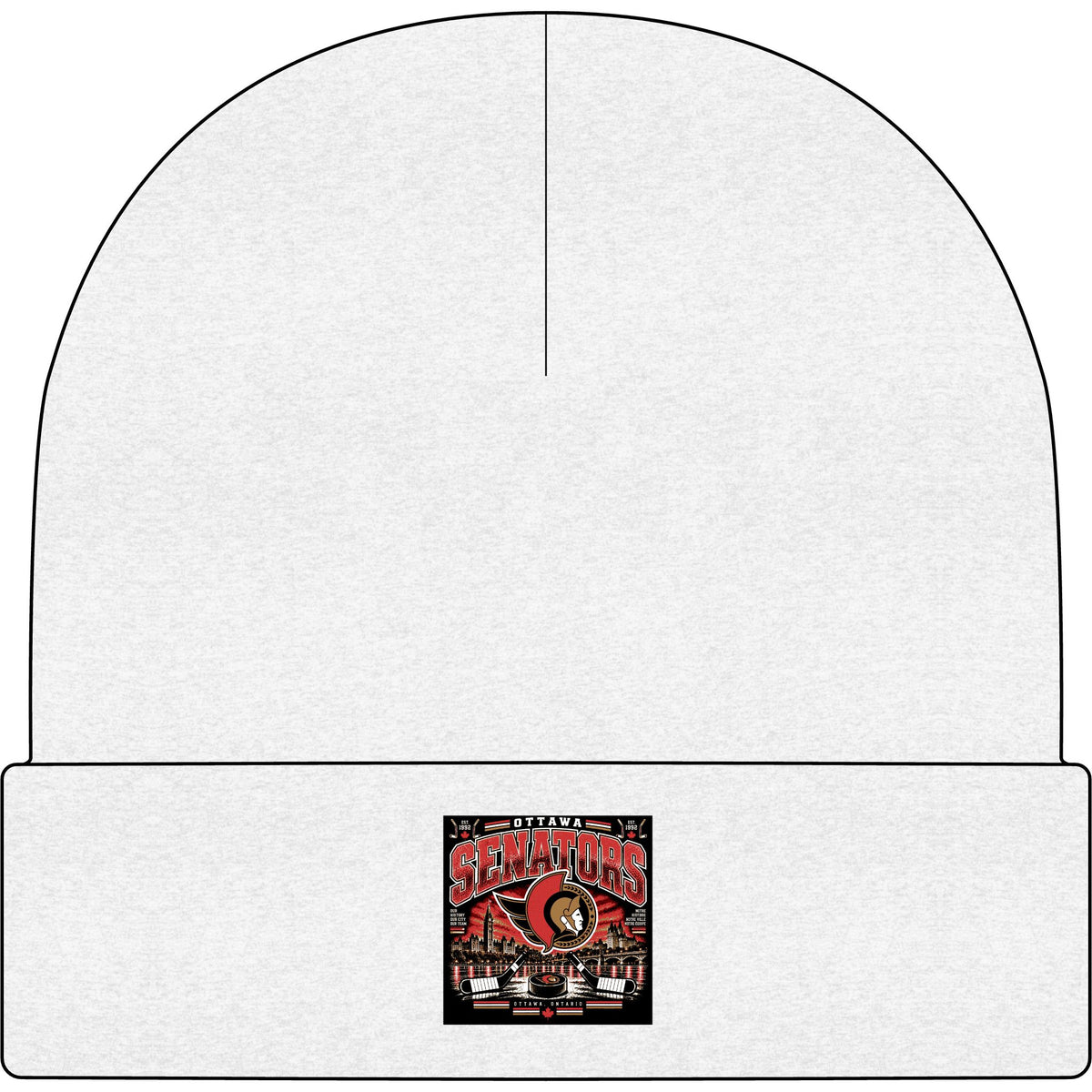 Ottawa Senators Est 1992 - AS Colour 1107 Cuff Beanie
