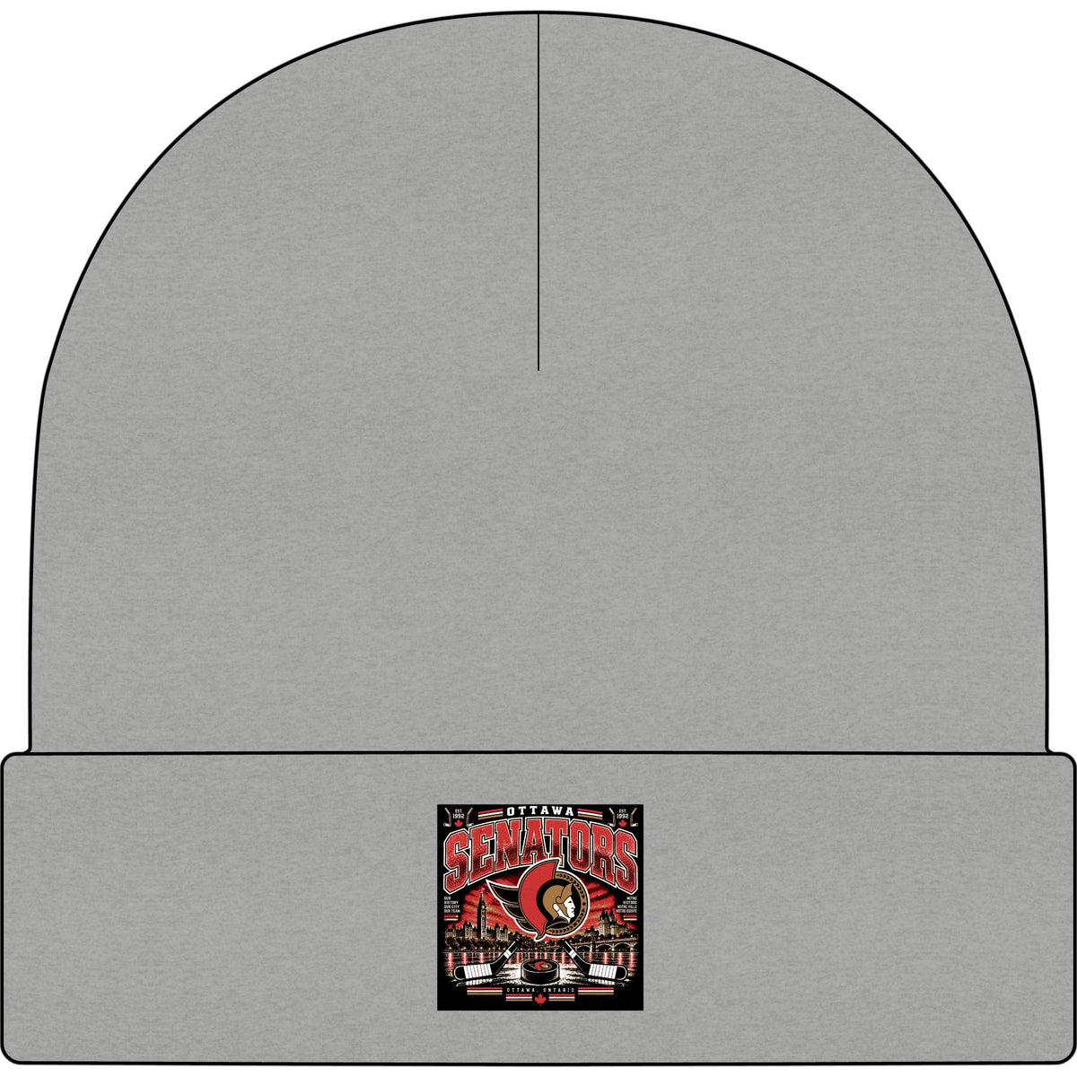 Ottawa Senators Est 1992 - AS Colour 1107 Cuff Beanie