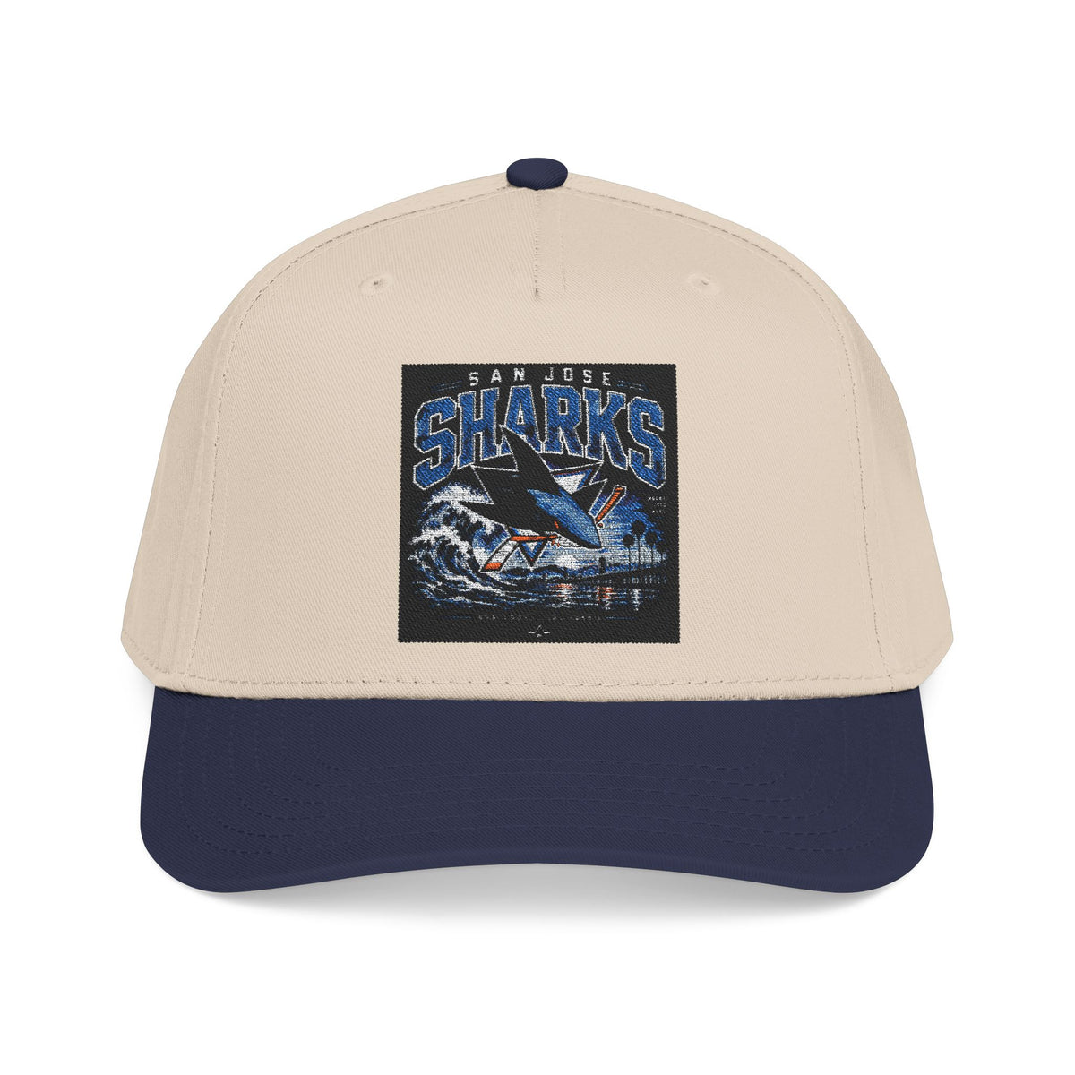 Sharks Wave Hockey Tee - OTTO Baseball Hat
