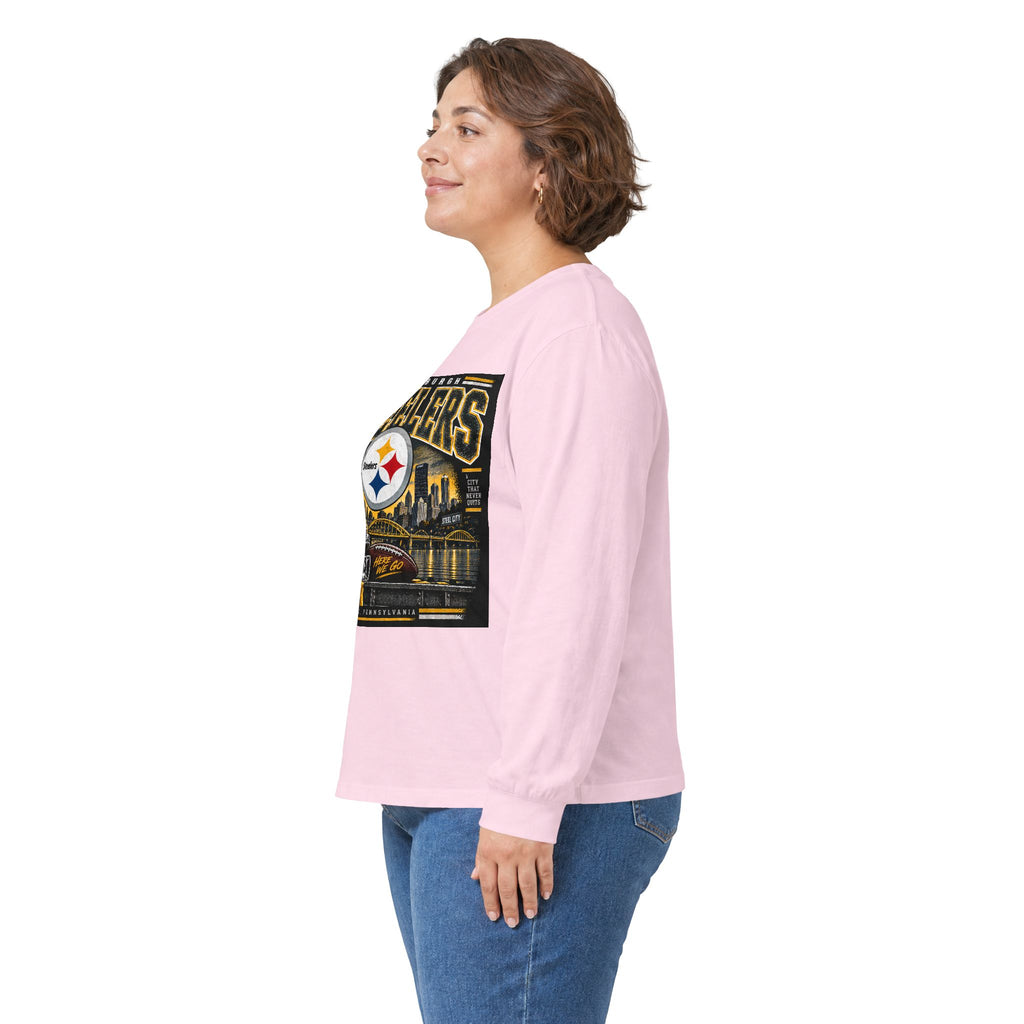 Pittsburgh Steelers Steel City Pride - Unisex Ultra Cotton Long Sleeve Tee