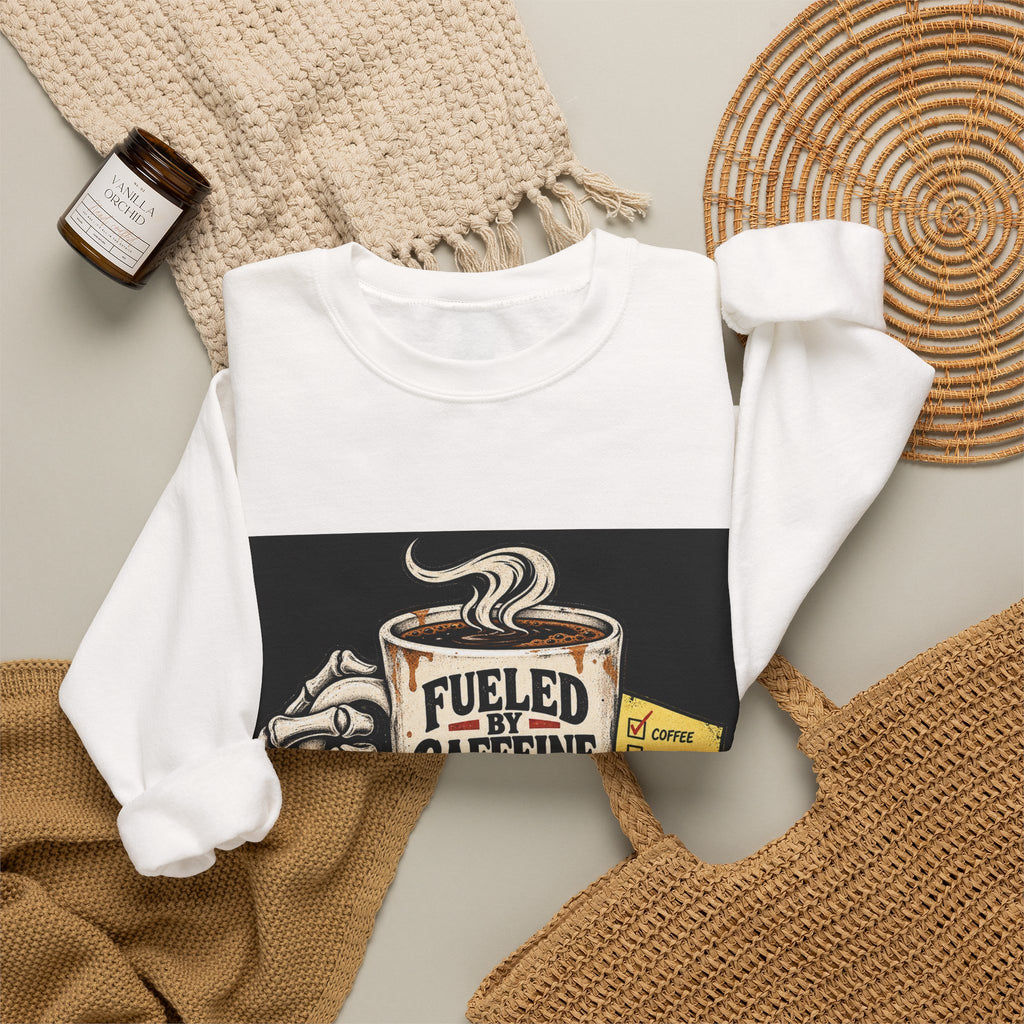 Fueled by Caffeine - Crewneck Sweatshirt