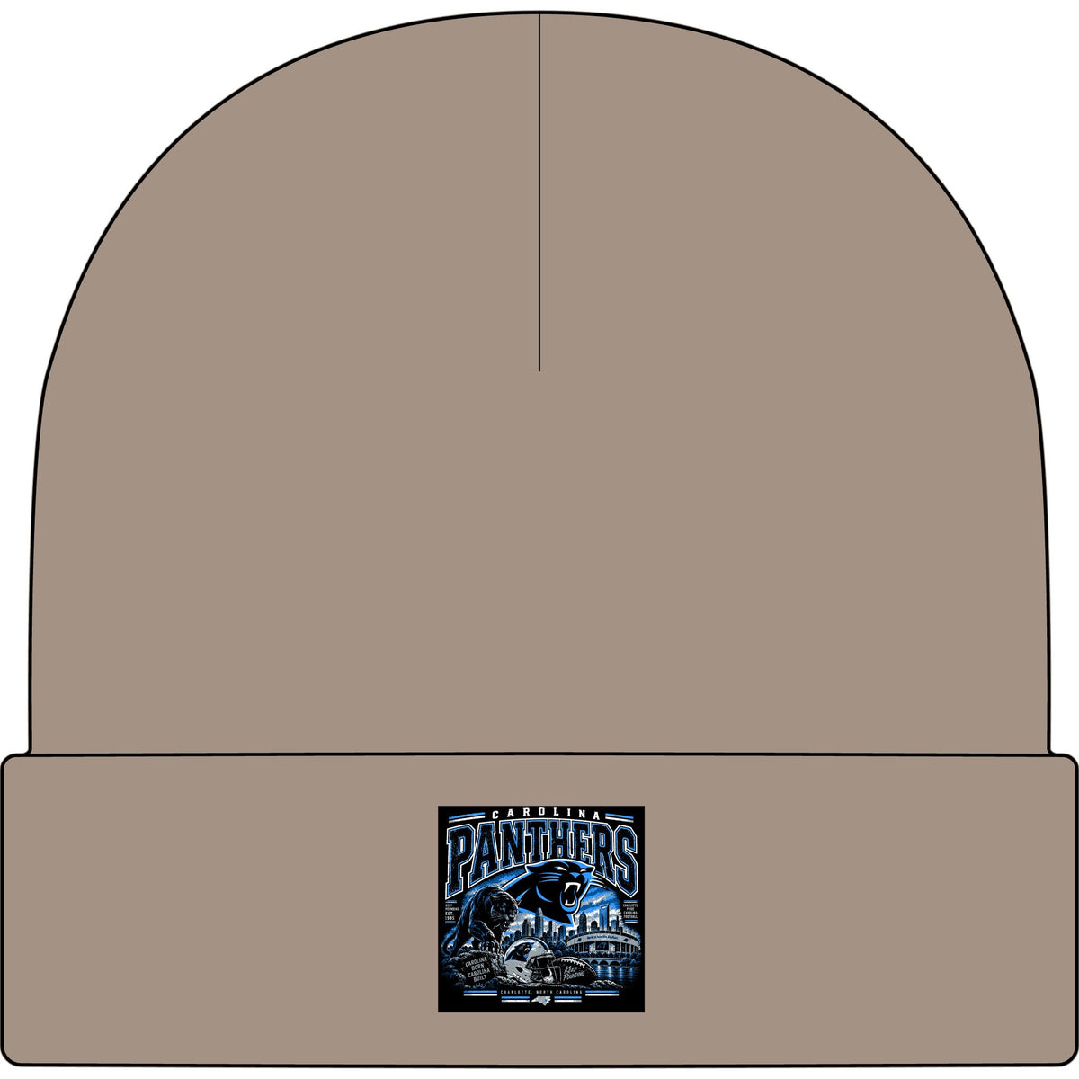Carolina Panthers Keep Pounding - AS Colour 1107 Cuff Beanie