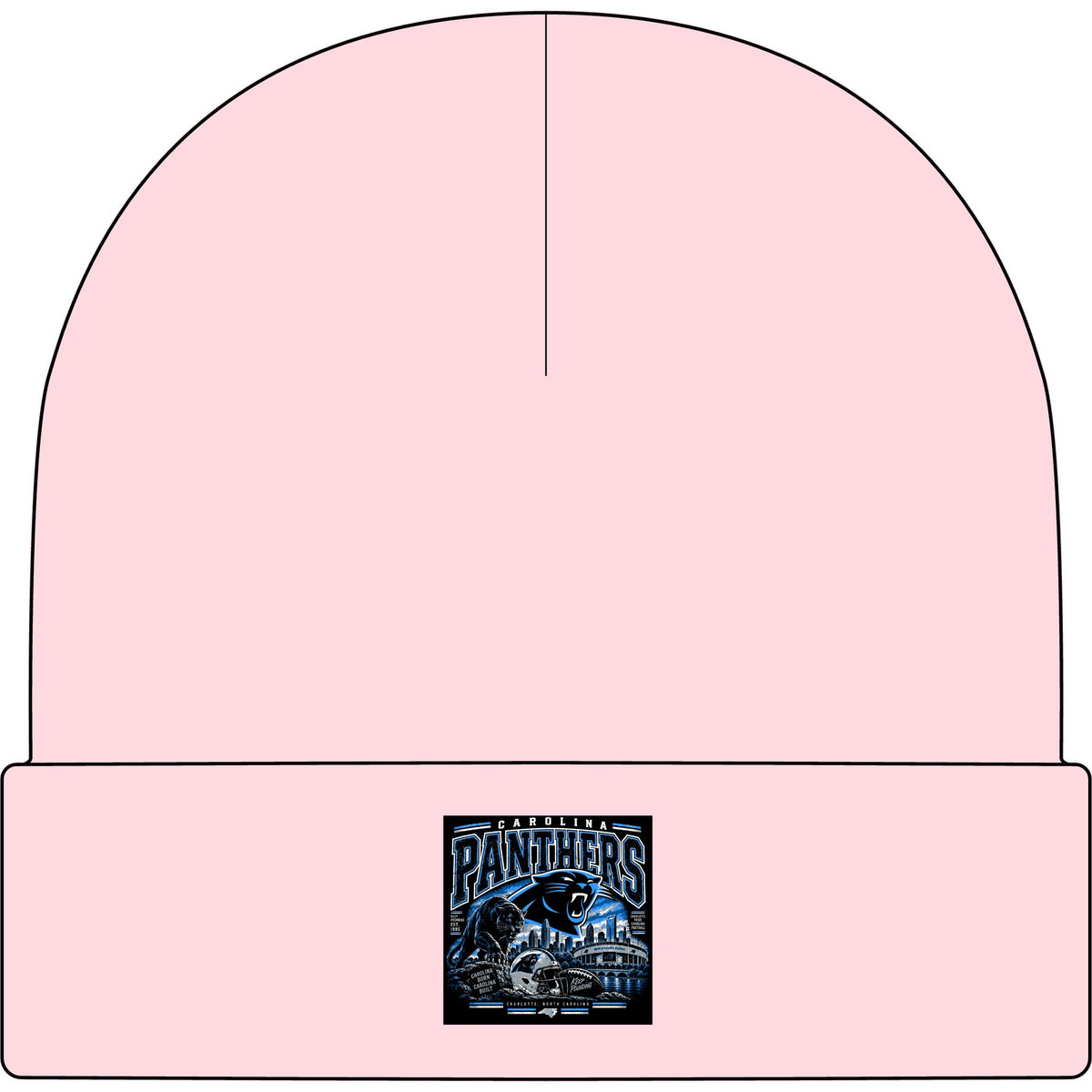Carolina Panthers Keep Pounding - AS Colour 1107 Cuff Beanie