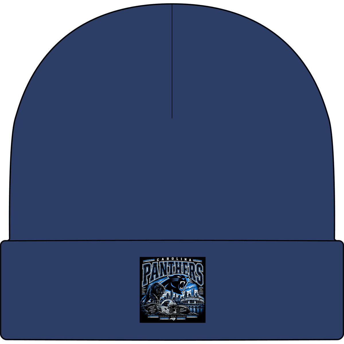 Carolina Panthers Keep Pounding - AS Colour 1107 Cuff Beanie