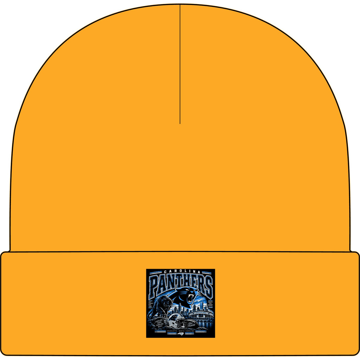 Carolina Panthers Keep Pounding - AS Colour 1107 Cuff Beanie