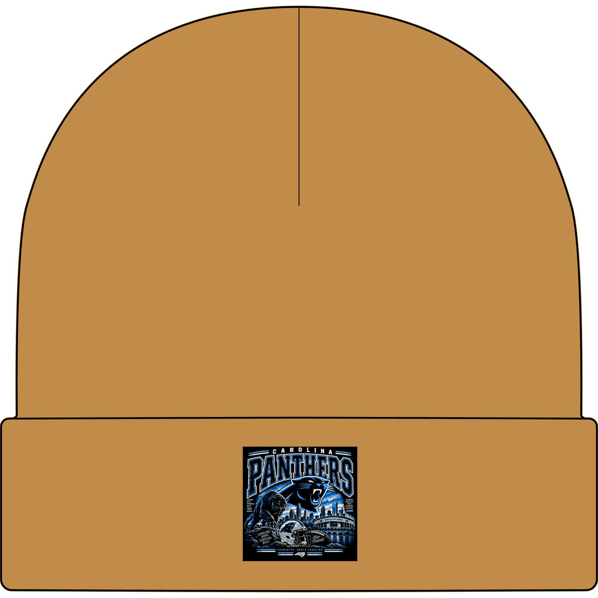 Carolina Panthers Keep Pounding - AS Colour 1107 Cuff Beanie
