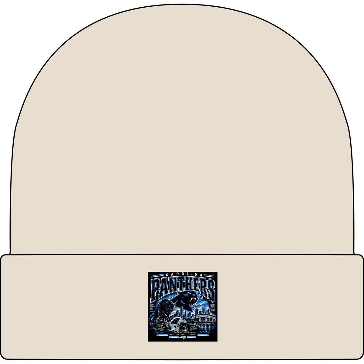 Carolina Panthers Keep Pounding - AS Colour 1107 Cuff Beanie
