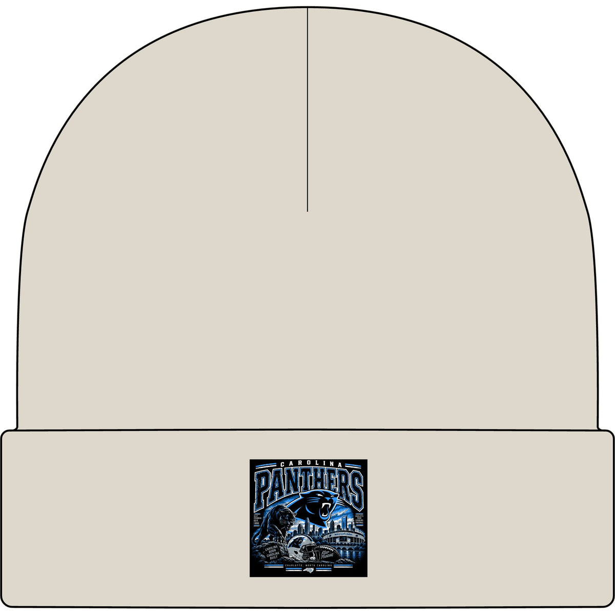 Carolina Panthers Keep Pounding - AS Colour 1107 Cuff Beanie