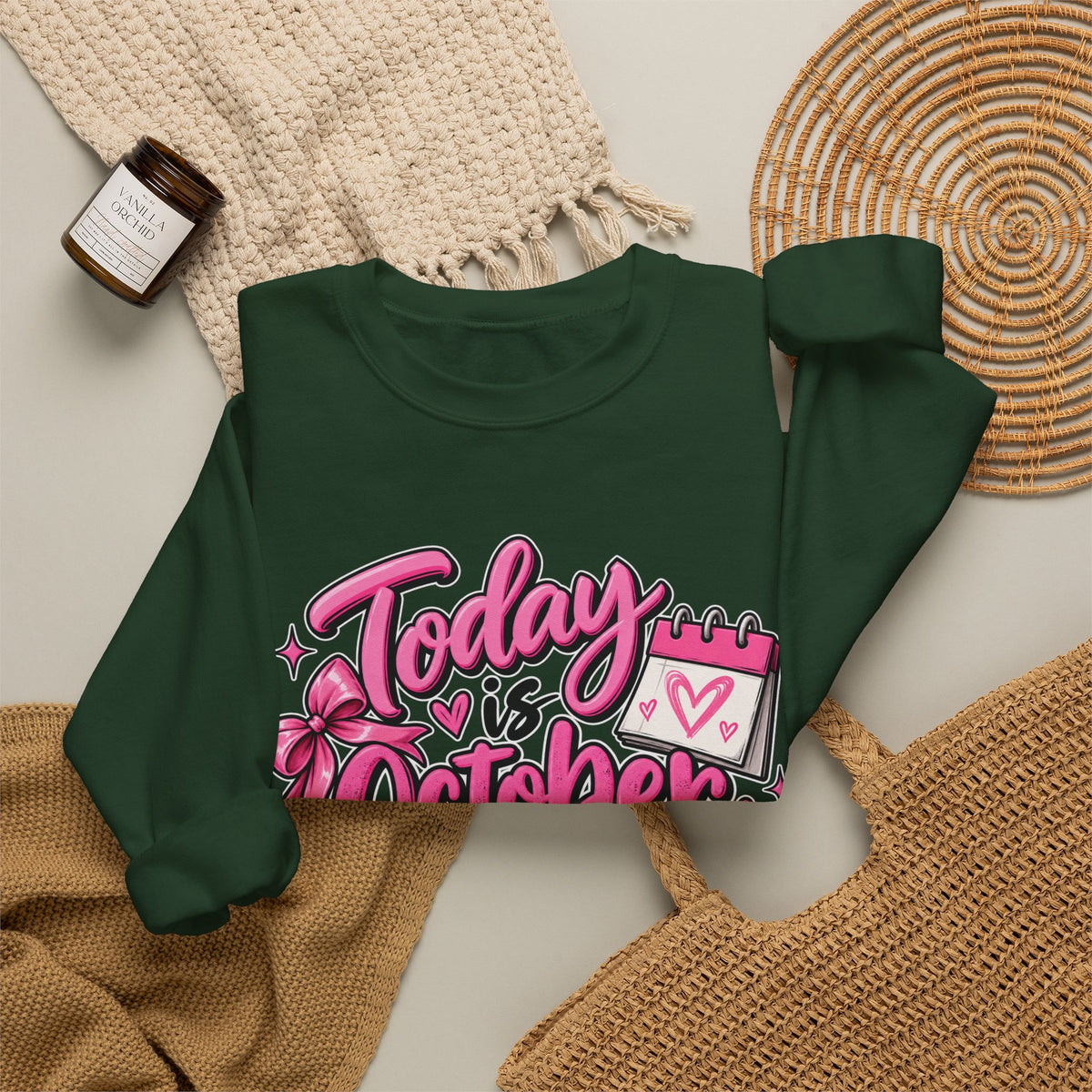 Today Is October 3rd - Crewneck Sweatshirt
