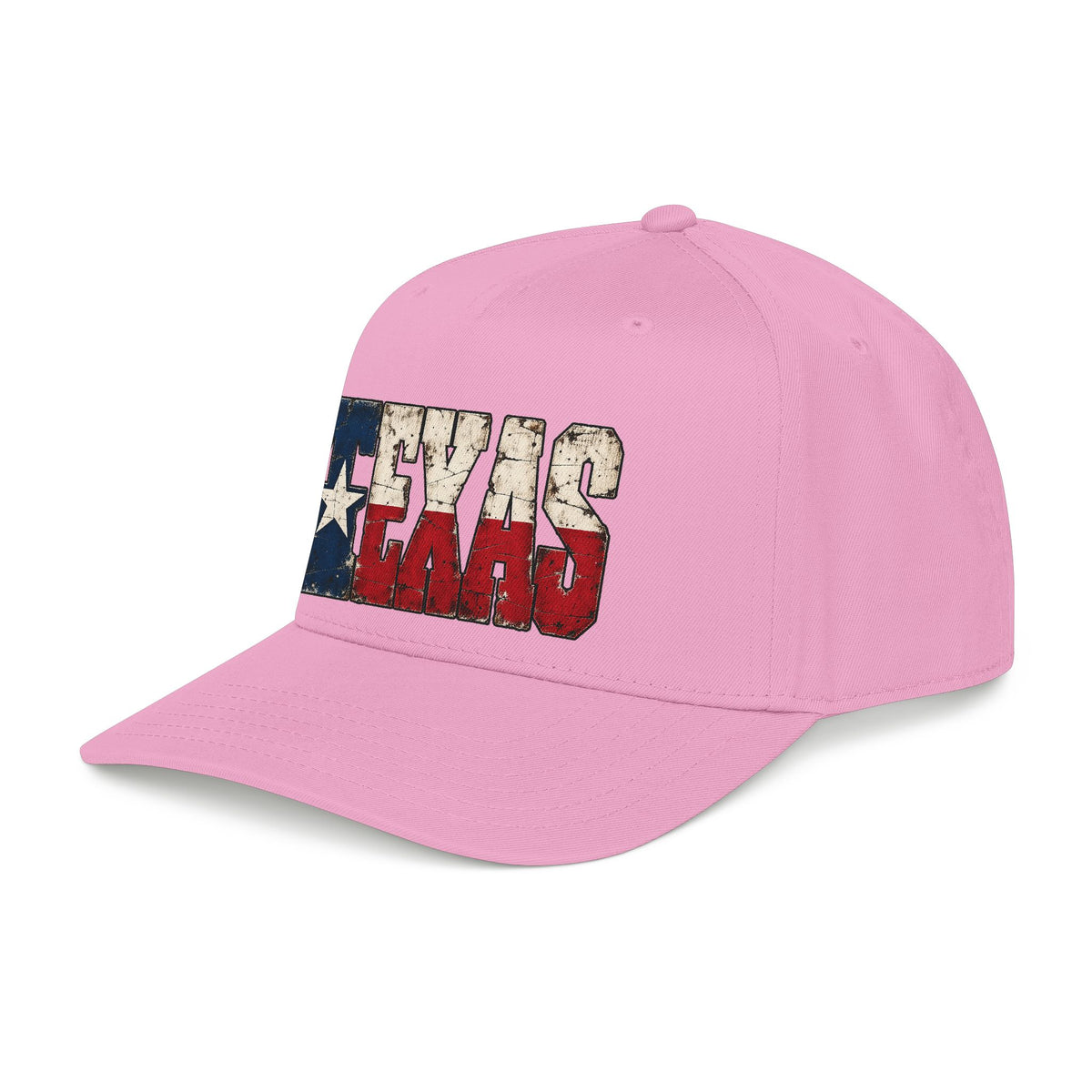 Texas Flag Block Letters - OTTO Baseball Hat