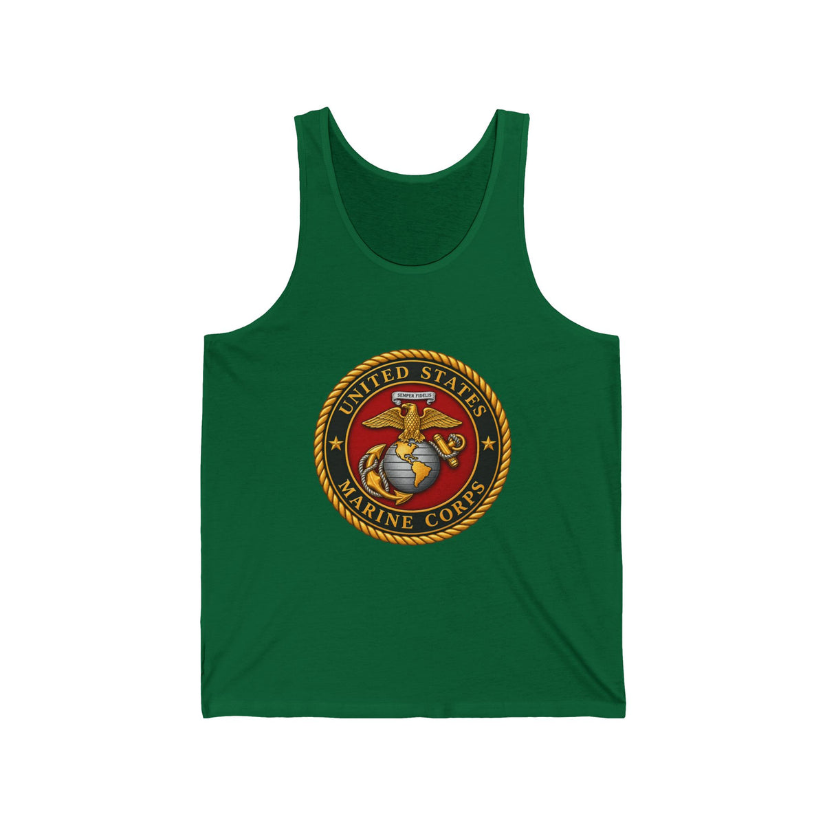 U.S. Marine Corps Emblem - Athletic Tank