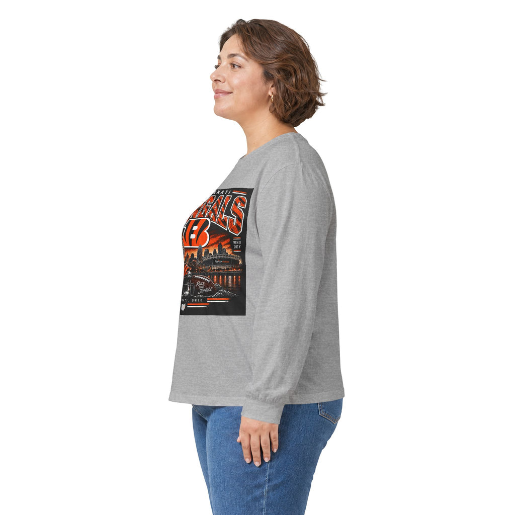 Cincinnati Bengals Jungle Reign - Unisex Ultra Cotton Long Sleeve Tee