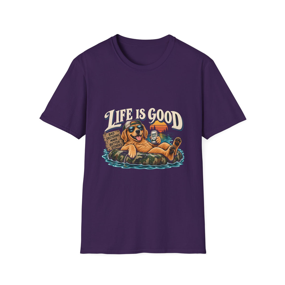 Life is Good Floatin' - Classic Tee