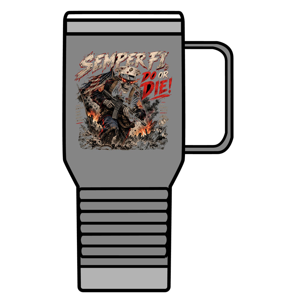 Semper Fi Do or Die - 20oz Insulated Mug