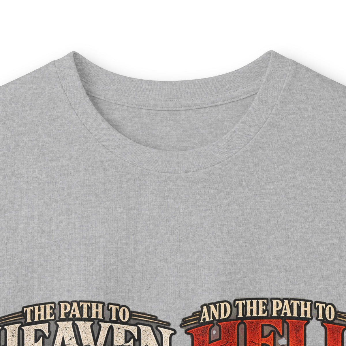 Path To Heaven Path To Hell - Unisex Ultra Cotton Long Sleeve Tee