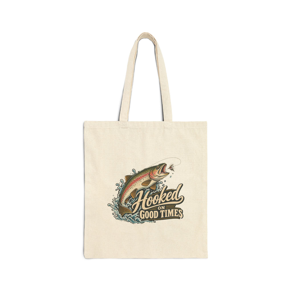 Hooked on Good Times - Canvas Tote