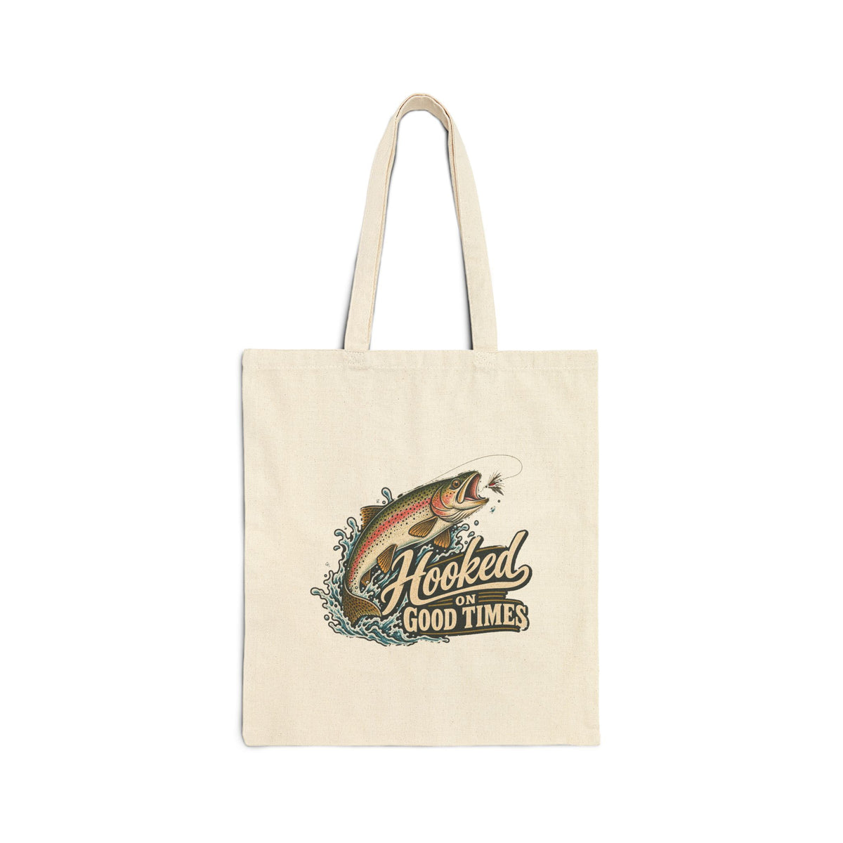 Hooked on Good Times - Canvas Tote