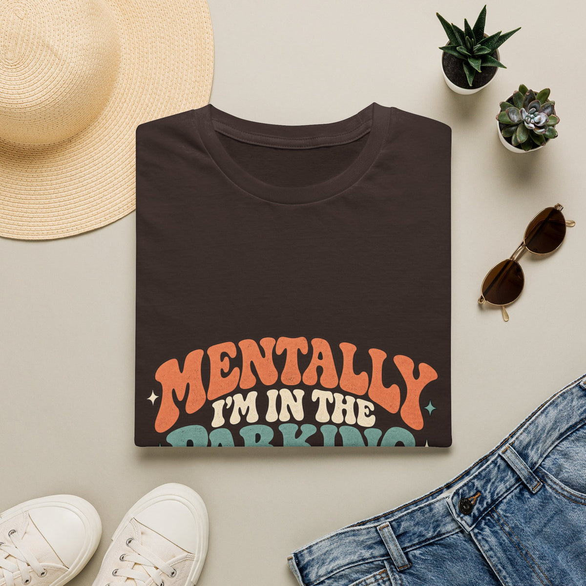 Secretly Plotting Dark Parking - Classic Tee