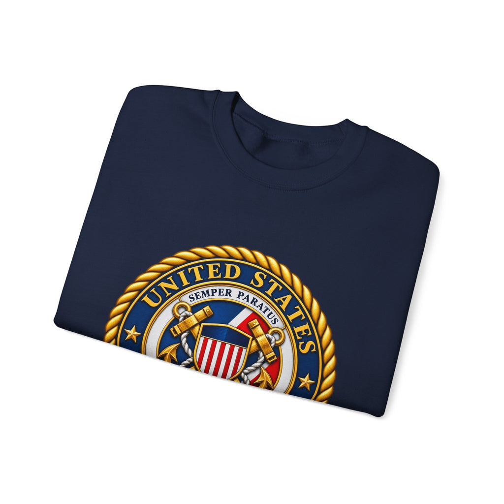 U.S. Coast Guard Emblem - Crewneck Sweatshirt
