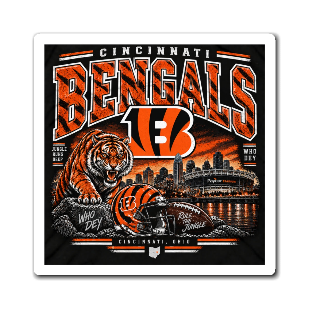 Cincinnati Bengals - Magnet