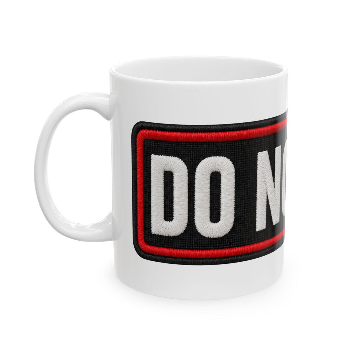Do Not Pet - Service Dog Patch - Ceramic Mug 11oz and 15oz
