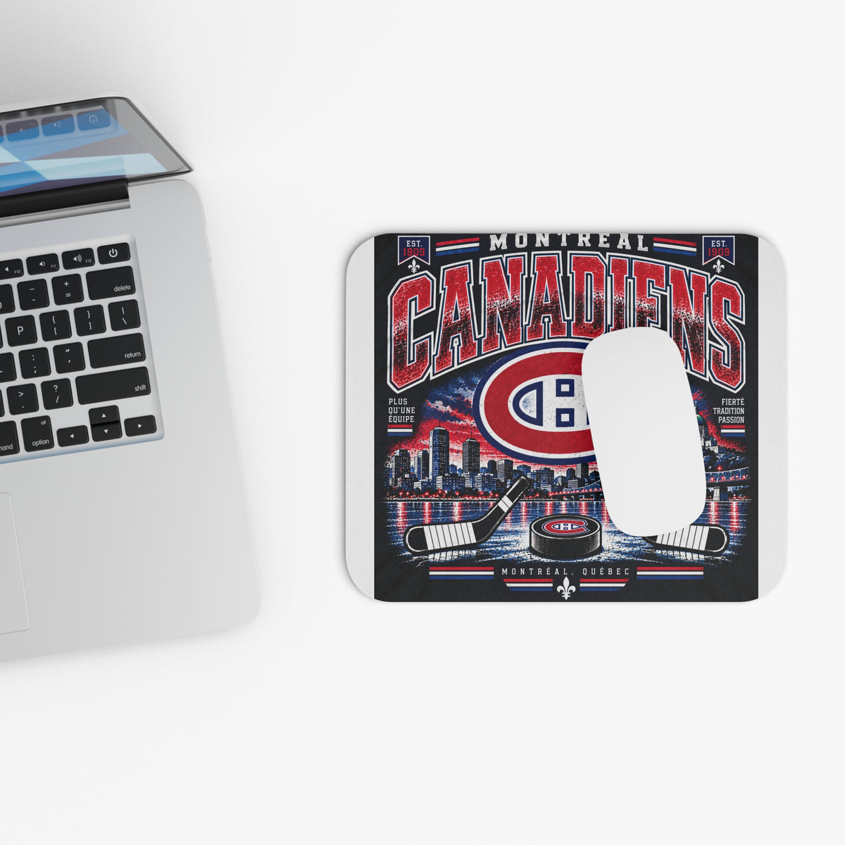 Montreal Canadiens Skyline - Mouse Pad