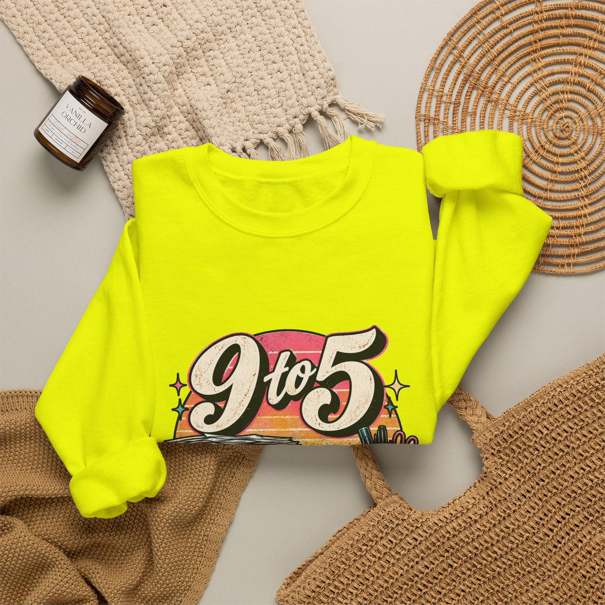 9to5 Make the World Go Round - Crewneck Sweatshirt
