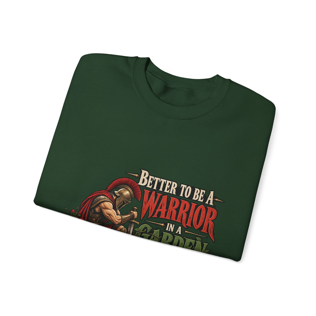 Warrior In A Garden - Crewneck Sweatshirt